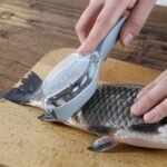 Anubhav Janni Fish Skin Remover Scaler, Fast Scale Remover Descaler Tool Brush Scraping Cleaning Peeler Scraper Scaler Scales Cleaner Removal Kitchen Knife Tools (Pack Of 1 Pcs) - Image 5