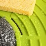 Anubhav Janni Kitchen Sink Corner Organizer Wash Basin Triangle Multipurpose Storage Triangular Tray Rack Riyaraj Useful Sponge Scrub Detergent Holder Tool for Dish Random (Pack Of 2 Pcs) - Image 7