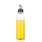 Anubhav Janni 1000ml Plastic Oil Dispenser Dispenser Bottle for Kitchen Leakproof Cooking Container Tools Litre Accessories Items Transparent Pourer Sauce Vinegar Liquid  Cap (Pack Of 1 Pcs)