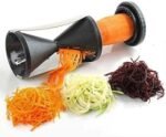 Anubhav Janni Spiral Vegetable Slicer Cutter Noodle Maker Grater Peeler and Salad Decorator Spiralizer Fruit Kitchen Tool for Noodles Carrot Cucumber Potato - Image 2