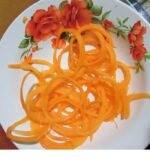 Anubhav Janni Spiral Vegetable Slicer Cutter Noodle Maker Grater Peeler and Salad Decorator Spiralizer Fruit Kitchen Tool for Noodles Carrot Cucumber Potato - Image 8