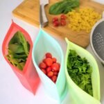 Anubhav Janni 1000 Ml Silicon Bag Reusable Silicone Food Storage Bags Airtight Leakproof Zip Lock Eco Friendly Microwave  Freezer Safe For Food Veggies Meal Prep (Pack OF 1 Pcs) - Image 3
