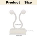 Anubhav Janni Plant Climbing Fixing Clip Invisible Wall Vines Clips Holder Fixer Self Adhesive Fixture Sticky Hook Support Binding Hooks for Wall Plant Plants Vine Supports  (Pack Of 10 Pcs) - Image 3