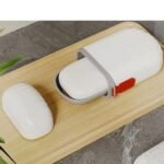 Anubhav Janni Travel Portable Soap Box With Dish Accessories soap case Soaps Holder for Bathroom Plastic Home Outdoor Hiking Waterproof Travel Bathroom Camp (Pack Of 2 Pcs) - Image 3