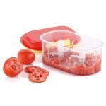 Anubhav Janni Twin Chopper Vegetable and Nuts Dori Dual Blades Twins Percent Bpa Free Food Grade Plastic with Stainless Steel Multi Color Multipurpose Manual Fruit Chopper (Pack Of 1 Pcs) - Image 3