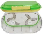 Anubhav Janni Twin Chopper Vegetable and Nuts Dori Dual Blades Twins Percent Bpa Free Food Grade Plastic with Stainless Steel Multi Color Multipurpose Manual Fruit Chopper (Pack Of 1 Pcs) - Image 7