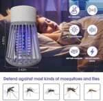 Anubhav Janni Plug Electric Mosquito Killer Lamp Eco Friendly Electronic LED Machine Trap Lamp Screen Protector lamp For Home USB Powered Indoor Bug Zapper Home (Pack Of 1 Pcs) - Image 3