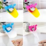 Anubhav Janni Water Faucet Extender Kids Shower Animal Tap Extension for Kitchen Sink Multicolor Flexible Silicone Adults Bathroom Basin Border Easy Hand Washing with Duck Mouth (Pack Of 1 Pcs) - Image 7