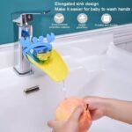Anubhav Janni Water Faucet Extender Kids Shower Animal Tap Extension for Kitchen Sink Multicolor Flexible Silicone Adults Bathroom Basin Border Easy Hand Washing with Duck Mouth (Pack Of 1 Pcs) - Image 8