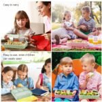 Anubhav Janni 4 Compartment Lunch Box Leak Proof Reusable Microwave Freezer Safe Food Containers with Spoon for Adults And Kids Plastic Adults Kids Fork Durable Perfect (Pack Of 1 Pcs) - Image 5