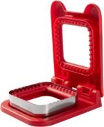 Anubhav Janni Stainless Steel Square Sandwich Mold Maker Cutter And Sealer Pocket Sandwiches Maker Bread for Cookie Cutters Lunchbox Home Kitchen (Pack Of 1 Pcs)