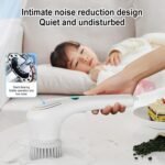 Anubhav Janni New 5 In 1 Magic Brush Electric Cleaning in Power Scrubber Household Tools Spin with Buffer Polisher Bathroom Shower Tub Kitchen Tiles Long Handle Rotate Home (Pack Of 1 Pcs) - Image 4