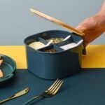 Anubhav Janni 4 Compartments Seasoning Box Spice Jar Container Condiment Kitchen Salt With Spoons (Multicolor) (Pack Of 1 Pcs) - Image 4