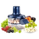 Anubhav Janni Automatic Garlic Peeler Machine Electric For Vegetable Fruit Skin Removal Electric 5 Blade Wireless Grape Peeling Machines Home Kitchen Rechargeable Fruit Machine (Pack Of 1 Pcs)