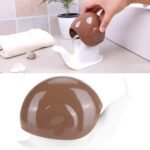 Anubhav Janni Snail Soap Dispenser Snail Shape Liquid Portable Shape Hand Wash Pump Push Type Shampoo for Hotel Bathroom Home Office Dispenser Cute Snail Shape Push Pump Wash (Pack Of 1 Pcs)