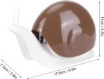 Anubhav Janni Snail Soap Dispenser Snail Shape Liquid Portable Shape Hand Wash Pump Push Type Shampoo for Hotel Bathroom Home Office Dispenser Cute Snail Shape Push Pump Wash (Pack Of 1 Pcs) - Image 4