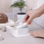 Anubhav Janni Snail Soap Dispenser Snail Shape Liquid Portable Shape Hand Wash Pump Push Type Shampoo for Hotel Bathroom Home Office Dispenser Cute Snail Shape Push Pump Wash (Pack Of 1 Pcs) - Image 6