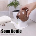Anubhav Janni Snail Soap Dispenser Snail Shape Liquid Portable Shape Hand Wash Pump Push Type Shampoo for Hotel Bathroom Home Office Dispenser Cute Snail Shape Push Pump Wash (Pack Of 1 Pcs) - Image 9