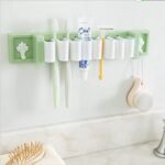 Anubhav Janni Mighty Rack Plastic Wall Mount Kitchen For Utensils Cutlery Holder Serving Spoons Bathroom Storage Clip Hanging Insert Organizer Shelf Hook Self Adhesive Mounted (Pack Of 1 Pcs) - Image 3
