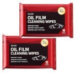 Anubhav Janni Car Glass Anti Fog Wipes Oil Film Cleaning Cleaner Anti Fog Windshield Defogger Stain Remover for Interior Exterior Anti Mist Windows Mirrors (Pack Of 2 Pcs)