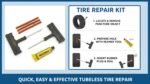 Anubhav Janni Tyre Puncher Kit Tubeless Puncture Repair For Car Bike Scooter Universal Emergency Fix Tool Set Flat Tire Attractive Car Bike Auto Plug Safety (Pack Of 1 Pcs) - Image 5