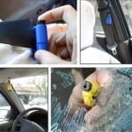 Avantara Creation 3 In 1 Super Mini Safety Window Glass Breaker In Seat Belt Cutter Rescue Hammer Car Life Saving Escape Tool Emergency Breaker Seatbelt Cutter And Puncher Cutter (Pack Of 1 Pcs) - Image 5