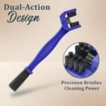 Avantara Creation Chain Brush Universal Motorcycle Cycle Cleaner For Bikes Multipurpose Motorcycle Bicycle Durable Bike Cleaning Tool Motorcycles Bicycles (Pack Of 1 Pcs) - Image 2