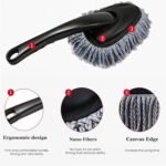 Anubhav Janni Small Car Duster Super Soft Microfiber Cleaning Brush Ideal Mop Duster Exterior With Handle Multipurpose Dust Cleaner For Home Car Kitchen Office (Pack OF 1 Pcs) - Image 5
