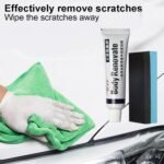 Avantara Creation Car Scratches Repair Kit Remover Scratch Paint Body Compound Paste Touch Up Clear Deep Polishing Wax for Cars Bikes Motorcycles ream Sponge Restoration Glossy (Pack Of 1 Pcs) - Image 5