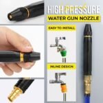 Anubhav Janni High Pressure Power Car Wash Water Gun Ultimate Spray for Bike Washing and Jet with Garden Washer Attachment For Hose Pipe Guns Adjustable Brass Garden Window (Pack Of 1 Pcs) - Image 2
