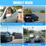 Anubhav Janni Blind Spot MirrorBlind Mirror for Car Rear View Convex With Adjustable Swivel Mount Water Resistant Easy Installation Universal Fit Cars Trucks And Bikes Round (Pack Of 2 Pcs) - Image 8