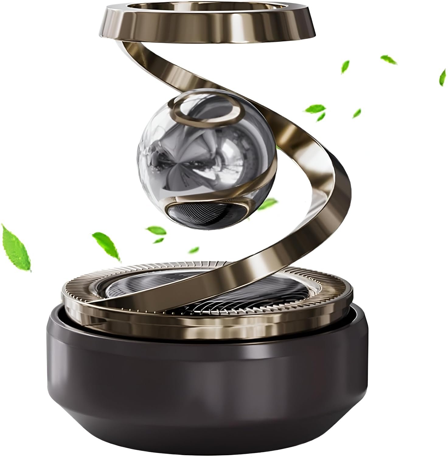 Avantara Creation Solar Car Air Freshener Solar Powered Rotating Aromatherapy Diffuser Refillable Eco Friendly Dashboard Purifier for Interior Aroma Freshener (Pack Of 1 Pcs) Avantara Creation Solar Car Air Freshener Solar Powered Rotating Aromatherapy Diffuser Refillable Eco Friendly Dashboard Purifier for Interior Aroma Freshener (Pack Of 1 Pcs) - Image 1