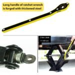 Anubhav Janni Universal Car Jack Retchet Wrench With Accessories Original Ratchet Wrench  Forward and Reverse knob Labor Saving Design Scissor Lift Speed Handle (Pack Of 1 Pcs) - Image 8
