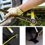 Anubhav Janni Universal Car Jack Retchet Wrench With Accessories Original Ratchet Wrench  Forward and Reverse knob Labor Saving Design Scissor Lift Speed Handle (Pack Of 1 Pcs) - Image 9