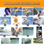 Avantara Creation Windscreen Glass Crack Repairing Kit Auto Windshield Repair Kit Do it Yourself Tool With Resin For Car Chips Durable Chip Bullseye Star Break Half Moon (Pack Of 1 Pcs) - Image 3