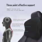 Anubhav Janni Car Neck Memory Pillow Rest Foam For Seat Head Cushion Cervical Support Relieves Pain Headrest Ergonomic Help Relieve Driver Front (Pack Of 1 Pcs) - Image 2