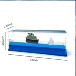 Avantara Creation Titanic Wave Cruise Ship Liquid Decoration And Iceberg That No Longer Sinks Suitable For Car Bedroom Bathroom Sensory Play Desk Paperweight Interior Dashboard (Pack OF 1 Pcs) - Image 5