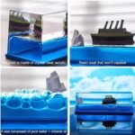 Avantara Creation Titanic Wave Cruise Ship Liquid Decoration And Iceberg That No Longer Sinks Suitable For Car Bedroom Bathroom Sensory Play Desk Paperweight Interior Dashboard (Pack OF 1 Pcs) - Image 6