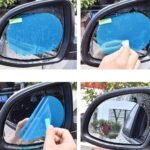 Anubhav Janni Anti fog Film(oval) Bike Car Anti Fog Film Oval Shaped  Mirror Rainproof Anti Water Protective Sticker Safe Driving Royal Enfield Thunderbird Adventure Universal (Pack Of 2 Pcs) - Image 4