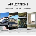 Anubhav Janni Anti fog Film(oval) Bike Car Anti Fog Film Oval Shaped  Mirror Rainproof Anti Water Protective Sticker Safe Driving Royal Enfield Thunderbird Adventure Universal (Pack Of 2 Pcs) - Image 5
