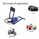 Anubhav Janni Foot Pump Manual Portable High Pressure Air Compressor For Car And Bike Motorbike Cars Bicycle For Football Cycle Pumps Bicycle Car (Pack Of 1 Pcs) - Image 4