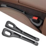 Avantara Creation Car Seat Gap Filler Universal Organizer EVA Pad With Buckle Base Fills Space Between Console Phone Holder Blocker For Cars Trucks Pads Fit Cars accessories (Pack Of 2 Pcs)