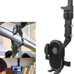 Anubhav Janni Retractable Car Phone Holder Rotatable and Mount Stand Kitchen Bed Degree Rotation Mobile Universal Fit for All Phones Hands Free Car Home Office (Pack Of 1 Pcs)