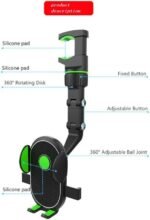 Avantara Creation Retractable Car Phone Holder Rotatable and Mount Stand Kitchen Bed Degree Rotation Mobile Universal Fit for All Phones Hands Free Car Home Office (Pack Of 1 Pcs) - Image 4