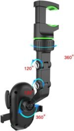 Avantara Creation Retractable Car Phone Holder Rotatable and Mount Stand Kitchen Bed Degree Rotation Mobile Universal Fit for All Phones Hands Free Car Home Office (Pack Of 1 Pcs) - Image 5