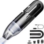 Anubhav Janni Portable Powerful Car Vacuum Cleaner Swiss Premium Wireless  For Home Car Living Room Dust Collection Lighting Pet Hair with Motor Home Office Motor Suction (Pack Of 1 Pcs)
