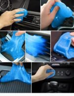 Avantara Creation Super Clean Magic Gel Multipurpose Cleaning  Reusable Dust Remover Slime For Car Interior Keyboard Laptop  Electronics Deep Dashboard Air Vents Gadgets Home (Pack Of 2 Pcs) - Image 5