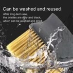 Avantara Creation Car Interior Cleaning Dust Brush AC Vents Brush Soft Duster Tool Automotive Dashboard Dirt Cleaner Black Auto Brushes Duster Bristles Detailing Dusting Dashboard (Pack Of 2 Pcs) - Image 5