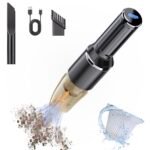 Avantara Creation Q19 Wireless Car Vacuum Cleaner Handheld Portable Rechargeable Home Office Mini Cordless Black (Pack Of 1 Pcs)