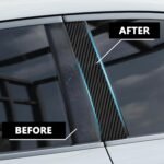 Avantara Creation Car Door Sill Tape (3cm) Carbon Fiber Protector Anti Scratch Waterproof PVC Protection Film Bumper Guard Scuff Plate Edge Interior Protective High Anti Scratch (Pack Of 1 Pcs) - Image 7